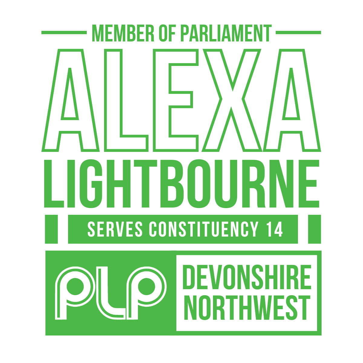 Alexa Lightbourne - Member of Parliament